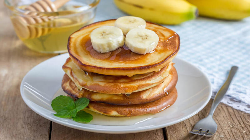Pancakes de Banana y Avena